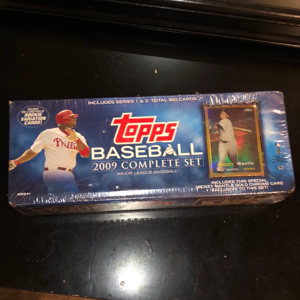 Topps baseball 2009 complete set cards (sealed)